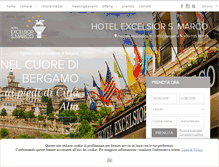 Tablet Screenshot of hotelsanmarco.com